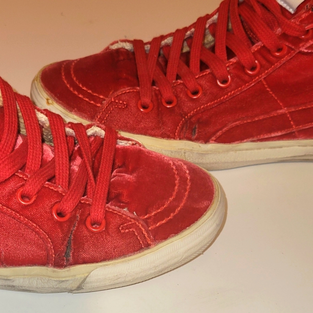 Golden Goose Superstar Suede Red 38 women and men skateboarding possib size 7.5 - Picture 11 of 16